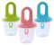 Moules De Sucette Glacée, Moule Glacée Moule Congelé Facile Moules De Popsicle Réutilisables Ice Pop Maker Pour Les Enfants 3pcs