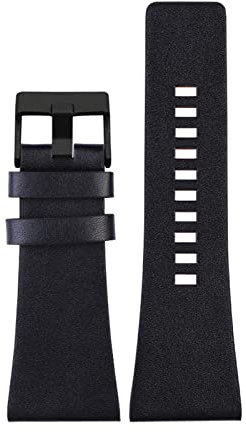 SAXTZDS Uhrenarmband aus echtem Leder 22mm 24mm 26mm 28mm 30mm 32mm 34mm Herrenuhr Zubehör Uhrenarmband, 34mm