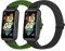 Huamanlou 2 Stück Elastisch Armband Kompatibel mit Huawei Band 7/Huawei Band 7 NFC, Nylon Verstellbarer Ersatzarmband Armbänder Sport Uhrenarmband Damen Herren