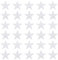sourcing map Star Iron on Patches Embroidered Sew Patches Appliques Garment Embellishments Iron On Star Appliques for Clothing Repair Backpack Shoes Decoration White Pack of 30