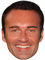 Julian McMahon (Smile) Maske aus Karton