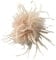 Federbrosche für Damen,Flauschige Straußenfeder Brosche Haarclip Braut Hochzeit Kopfschmuck Brosche Pin Haar Accessoire Fascinator Kopfbedeckung für Mädchen Frauen Geburtstag Hochzeit Party Strand