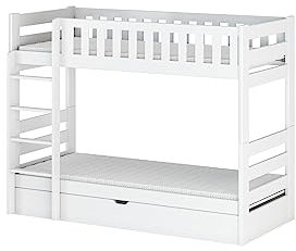 Hochbett FOCUS (Weiß, 80x180)