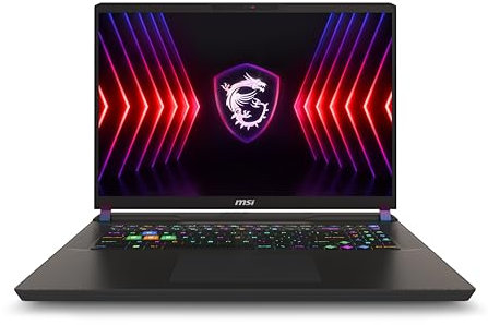 MSI Vector 17 16:10 QHD+ 240Hz Gaming Laptop - (Intel Core i9-14900HX, NVIDIA GeForce RTX 4080, 32GB RAM, 1TB SSD, Windows 11 Home) - Cosmos Grey