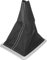 Hihaha Schaltmanschetten für Ford Focus MK2 2004-2012 Schaltknaufabdeckung Schaltmanschette Schaltabdeckung Staubschutz Leder 1 Stück Schwarz Weiß