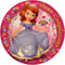 Disney Princesse Sofia (Sofia The First) 8 assiettes en papier 23 cm pour fête d'anniversaire
