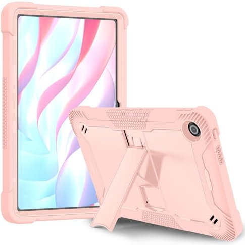 Vakarey per Lenovo Tab 10.1 2025 Custodia Bambini Antiurto Cover per Lenovo Tab 10.1 Pollici TB311FU,Rosa
