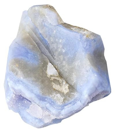 Ágata de Encaje Azul Crudo, Rugoso Natural, Decorativas de Relleno de jarrón, Piedras minerales de ágata Azul sin pulir para bonsái, pecera, Maceta, terrario, decoración del hogar,