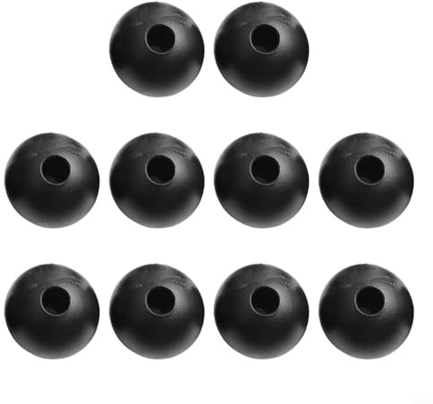 10 Stück Kabelkugelstopper für Seilzugsysteme, passend für 8 mm und 10 mm Kabel (40 mm)