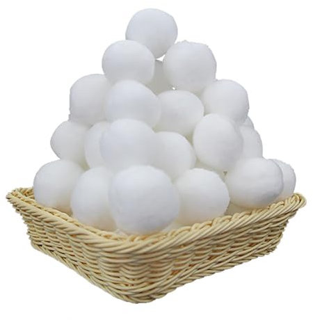 Filter Balls - Pool Pump Media, Sand Filter Replacement | Reusable Filter Material, Machine Washable Filter Balls, Efficient Pool Cleaning Solution For Water ParkSystems, Polyester Fiber
