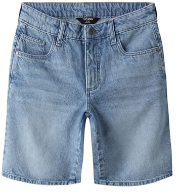 TWO SOON Junge Shorts Lang – Bequeme Kurze Hosen Jungen im Regular Fit und lässige Shorts Jungen mit verstellbarem Bund