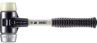 Simplex Schonhammer, Nylon / Weichmetall; mit verstärktem Tempergussgehäuse und Fiberglasstiel | D=50 mm | 3789.050