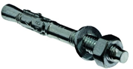 goujon d'ancrage - m6 x 55 mm - lot de 10 - bizline 720191