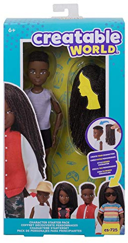 Mattel GKV42 Creatable World Character Starter Pack CS-725