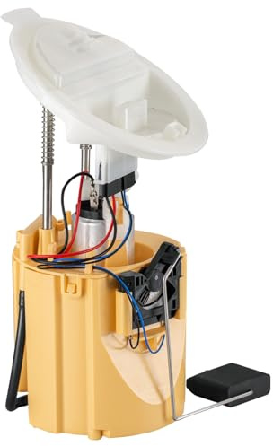 HELLA 8TF 358 146-001 Kraftstoffpumpe - Benzinpumpe - elektrisch - 4-polig | mit Dichtung/mit Tankgeber - u.a. für Mercedes-Benz E-Class (W212)