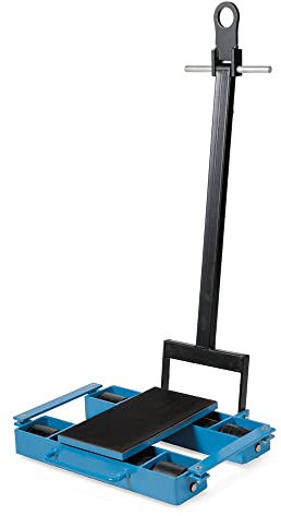 HEMMDAL Transportfahrwerk | 6.000 kg Tragkraft | HxBxT 115 x 630 x 400 mm | lenkbar | 8 Rollen mit Nylon-Bereifung | Transportwagen | Schwerlastroller | Transport-Rollwagen