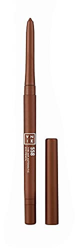 3INA MAKEUP - The 24H Automatic Eye Pencil 558 - Kupferrot - Automatisch Einfahrbar Augenstift - Langhaltende Definition - Hochpigmentiert - Schärfer und Bürste Integriert - Vegan - Cruelty Free
