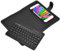VBESTLIFE Funda abatible con Teclado Bluetooth inalámbrico para Smartphone con Soporte, Universal para teléfonos móviles de 4.5 '' - 6.8 '', para iOS/para Android/para Windows(Negro)