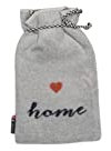 David Fussenegger Wärmflasche Savona - Kuschelflasche Homemade Happiness - Überzug aus 85% Baumwolle - 2L 21x38cm