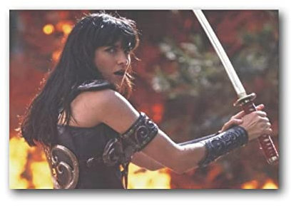 Xena Krieger-Prinzessinnen-Poster, Druck, Foto, Kunst, Malerei, Leinwand, Poster, Zuhause, moderne Dekoration, Poster, 40 x 60 cm