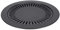 Koreanische BBQ Grillpfanne, Schwarze Antihaft Rauchlose Grill Pfanne Runder Braten Grill Pan Eisen Barbecue Pfanne für Indoor Outdoor Camping BBQ