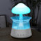 LMYSUFI Rain Cloud Luftbefeuchter und Aromatherapie Diffuser mit 7 Farblichter, Nano Nebel, Helfen beim Schlafen und Entspannen, für Zuhause, Büro, Zimmer(B)
