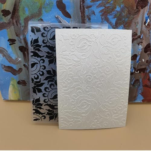 Schablonen für Kartenherstellung, 10,6 x 14,5 cm, Blumen, Kunststoff, Prägeschablonen, Scrapbooking, Album, Karten, Verpackung, Dekoration, Stanzformen, Papier, Bastelschablonen