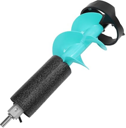 6-Zoll-Eisbohrer, Elektrischer Bohrschneckenbohrer mit Bohradapter für das Winterangeln