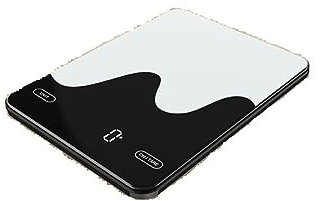 Básculas de cocina Báscula digital para alimentos Báscula de cocina inteligente de 10 kg con calculadora de nutrición Báscula de gramos recargable para bajar de peso Básculas para hornear Altamente Ac