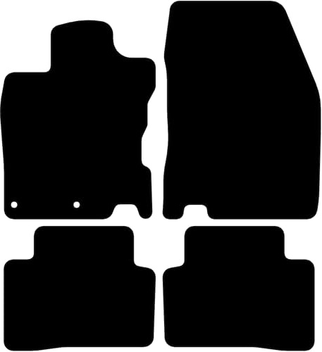 Kovvar Fußmatten passend für Nissan Qashqai J11 2014-2021 Passend zur Ausführung: J11 | Qualität: Comfort