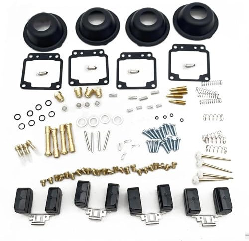 Motorrad-Vergaser-Reparatursatz, Vakuummembran Und Schwimmer Für Y&amaha XJ650 Maxim 1980, Kraftstoffsystem-Ersatzteile Zubehör
