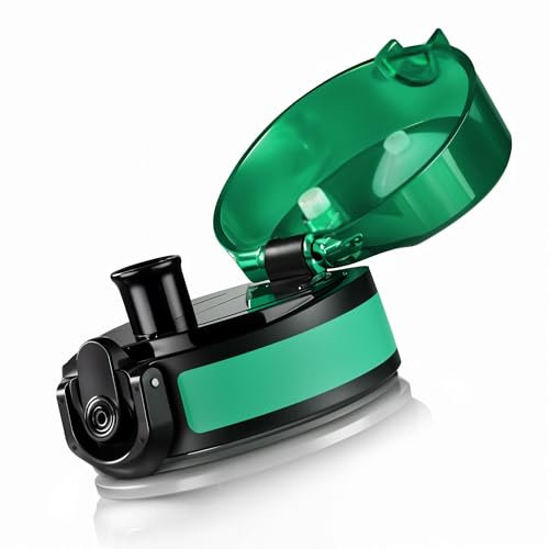 #teamludorf Ersatzdeckel Grün CAMPOS 2.0 – Nur passend CAMPOS 2.0 Trinkflasche – Robuster Verschluss – Nicht für andere Flaschen geeignet