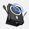 CROWATTS Mag-safe Power Bank, 10000mAh Wireless Power Bank, PD 22.5W Fast Charging Battery Pack with USB-C & Light-ing Cable, LED Display Magnetic Battery Pack with Stand for iPhone 16/15/14/13/12 Pro