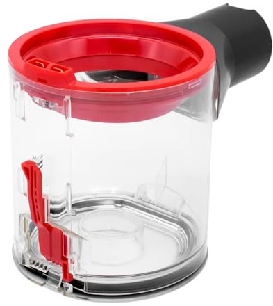 Hochwertiger Ersatz-Staubbehälter für Dyson V7 (SV11)/V8 (SV10) Staubsauger, für Dyson Staubsauger Zubehör Ersatzteile Aufsatz - Transparent und Zuverlässig