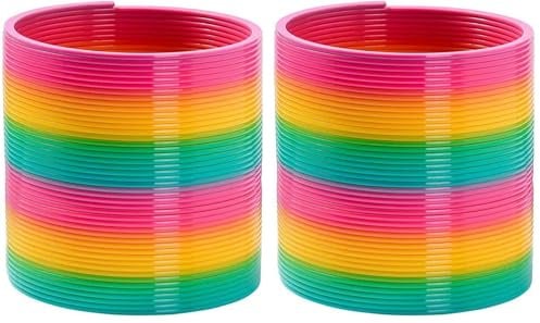 Out of the blue Jouet pour Enfant/Rainbow Spirale Arc en Ciel/Matière : Plastique Haute Résistance/Dimensions : 10 x 10 cm (Lot de 2)