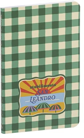 Clairefontaine 116262C - Notizbuch Heft Dolce Amore, mit Fadenbindung 9x14cm, 48 Blatt, liniert 90g weiß, sortiert, 1 Stück