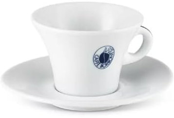 CAFFÈ BORBONE Set mit 6 Cappuccino-Tassen aus Keramik