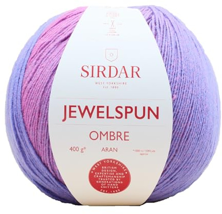 Sirdar, Jewelspun Ombre - Violet Dawn, 400g