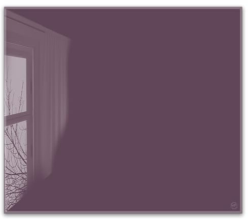 ®timalo Herdabdeckplatte einteilig | 60 x 52 cm Violett, Aubergine, Lila | einfarbig uni | 4mm ESG-Glas Ceranfeldabdeckung, Glasplatte, Schneidebrett, Abdeckplatte, Herd, Induktion