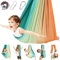 Therapieschaukel Kinder, HäNgematte Kinder Schaukeltuch Schaukel Indoor, HäNgehöHle Kinder Ideal für Sinnesstimulation, Yoga HäNgematte Set Swing 200 KG Max