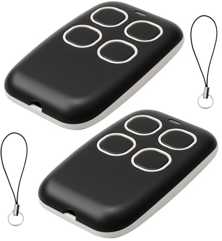 Télécommande Universelle Portail 4 en 1 Multifréquence 250-915 MHz Compatible avec CAME TOP432EE TOP432NA, Bip Portail Universelle Duplicateur Télécommande Universelle Rolling Code Multicode