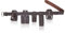 LAUTUS Scaffolding Belt | 6-Piece Leather Scaffold Belt, 2 Inch Wide | Fits Waist Sizes from 32-46 Inches | Includes 5 Scaffold Tool Holders to Securely Hold Your Level, Tape, Spanners, Hammer