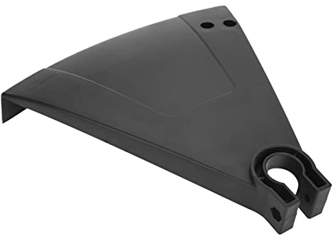 Trimmer-Kunststoffschutz, Universal-Schnittschutzabdeckung mit 1 Zoll 25 mm 25,4 mm schwarzem Freischneider-Schutzschild zum Schutz von Blumen und Pflanzen im Garten im Freien