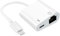 Adaptateur Lightning vers Ethernet, [certifié Apple MFi] Adaptateur réseau Ethernet LAN RJ45 2 en 1 avec port de charge compatible avec iPhone/iPad/iPod, Plug and Play, prend en charge le réseau