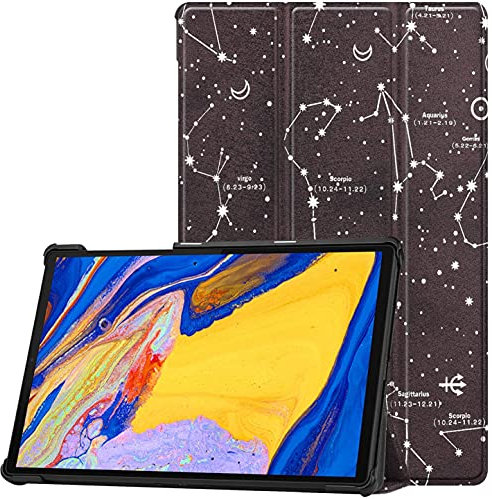 VOVIPO Custodia rigida per Samsung Galaxy Tab A7 Lite 8.7 2021 SM-T225/SM-T220, custodia sottile leggera a tre ante con supporto rigido per Galaxy Tab A7 Lite da 8,7 pollici (costellazione)