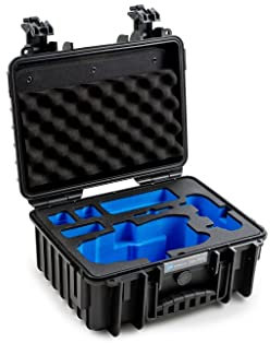 B&W Transportkoffer Outdoor für Drohne DJI Mavic 3 (Classic / Pro) oder Fly More Combo - Typ 3000 Schwarz - Wasserdicht nach IP67 Zertifizierung, Staubdicht, Bruchsicher und Unverwüstlich