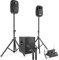 MAX Karaoke Machine Kit with MX700 2.1 PA Speaker System, Active 12 Subwoofer, Two 8-Inch Satellite Speakers, Bluetooth Mixer & Wireless Microphones for Home Karaoke & Parties