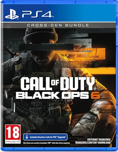 Call of Duty®: Black Ops 6 - Cross-Gen Bundle - UNCUT AT PEGI 18 PlayStation 4 DEUTSCHE VERPACKUNG