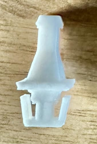 Replacement striker set compatible with Brabantia Touch Bin lid catch unit lock (Pack of 1) colours may vary white or black