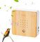 Vogelgezwitscher Box Bewegungsmelder - Naturgeräusche Box Vogelgezwitscher Bewegungsmelder, Naturgeräuschebox Vogel Gesang Vogelzwitscher Box mit Wandhalterung, Vogelgesang & Waldquelle